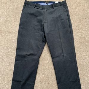 Banana Republic Non Iron Slim Fit Pants Grey 35x32